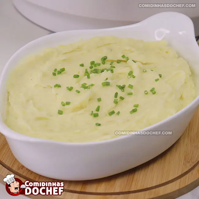 Purê de Batata para Escondidinho