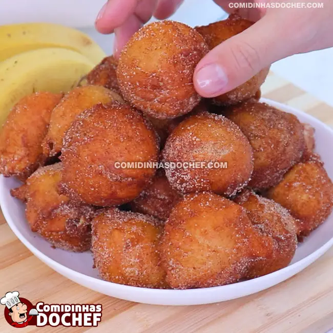 Bolinho de Banana Simples - Passo 7