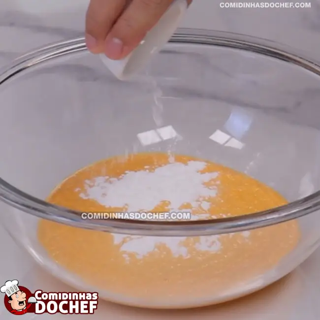Bolinho de Cenoura Frito - Passo 2