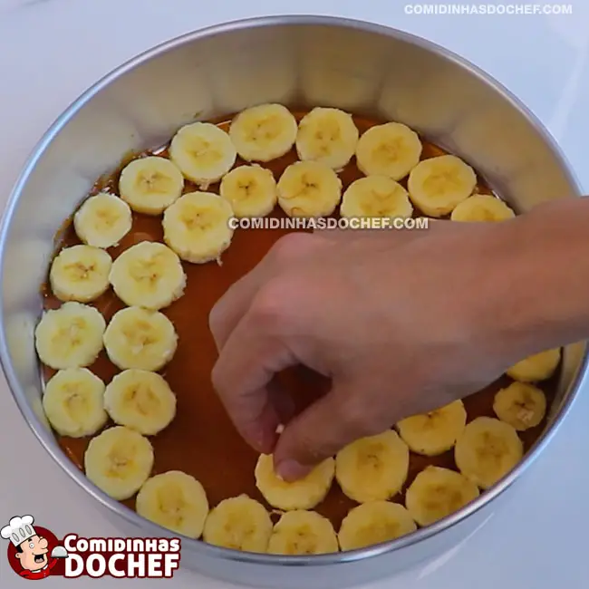 Bolo de Banana Caramelizada - Passo 6