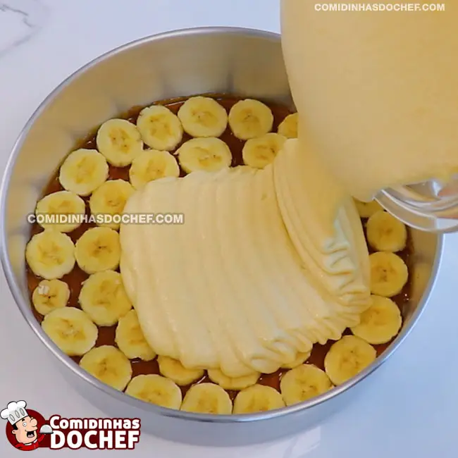 Bolo de Banana Caramelizada - Passo 5