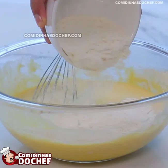 Bolo de Banana Invertido - Passo 3