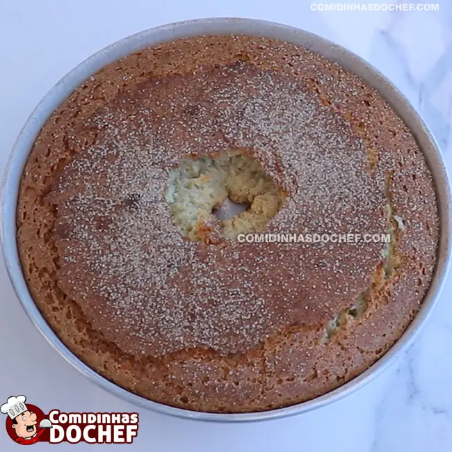 Bolo de Banana Nanica - Passo 13