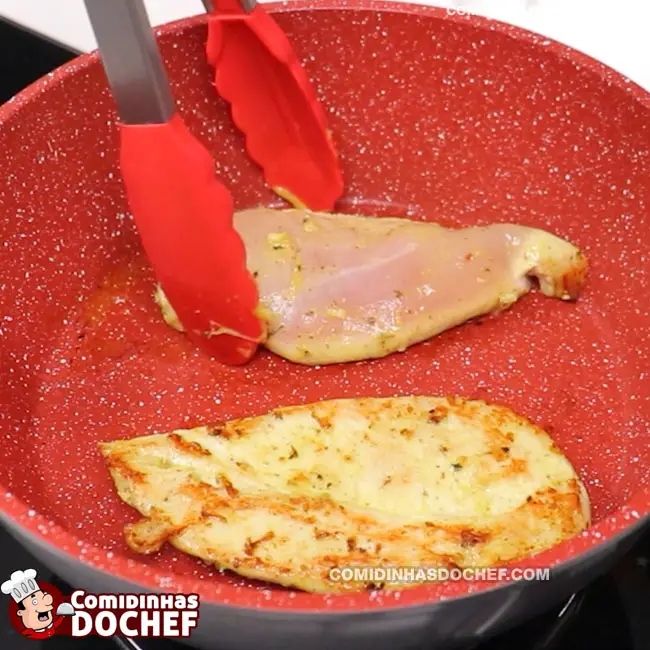 Filé de Frango Suculento - Passo 6