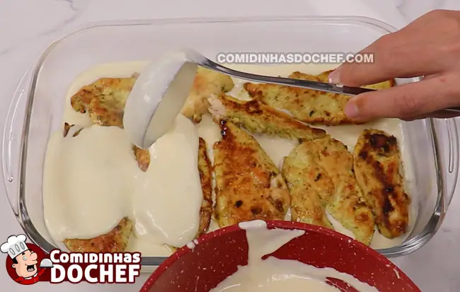Frango Gratinado com Requeijão - Passo 5