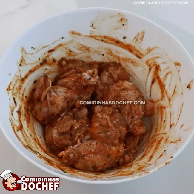 Coxa de Frango Frita - Passo 3
