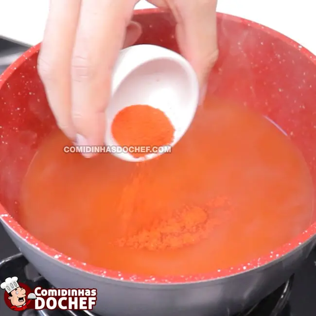 Molho Agridoce Para Rolinho Primavera - Passo 5