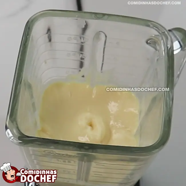 Mousse de Abacaxi de Liquidificador - Passo 2