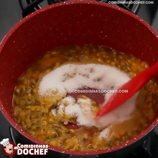 Mousse de Maracujá com Leite Condensado - Passo 2