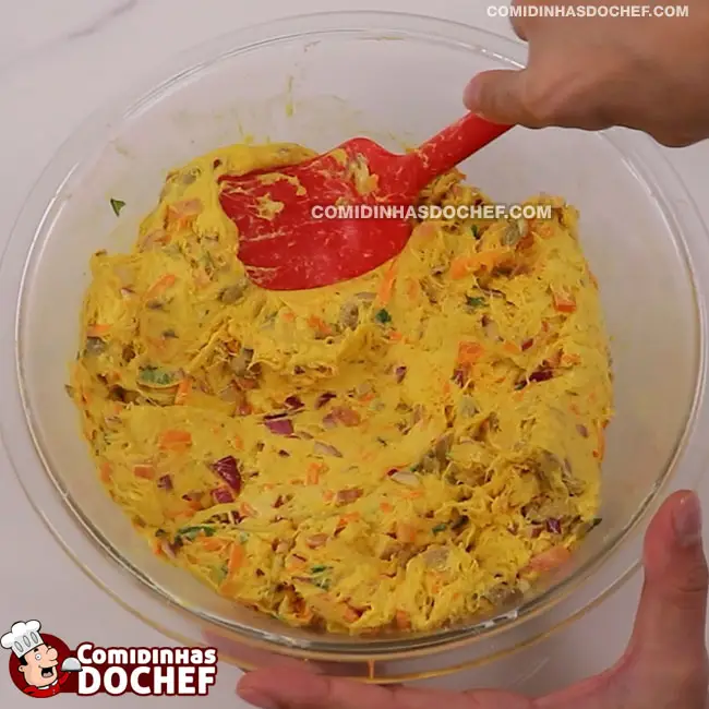 Patê de Frango para Festa - Passo 3