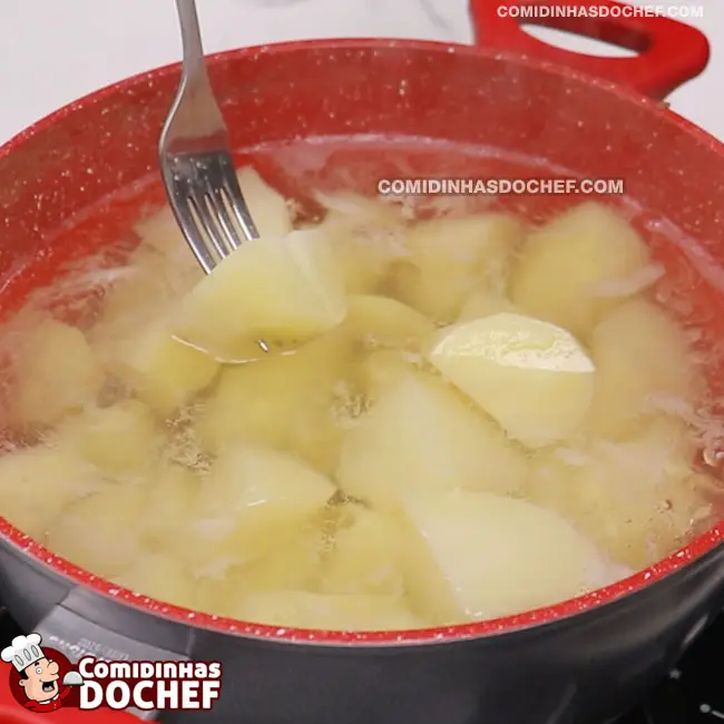Purê de Batata Cremoso - Passo 2
