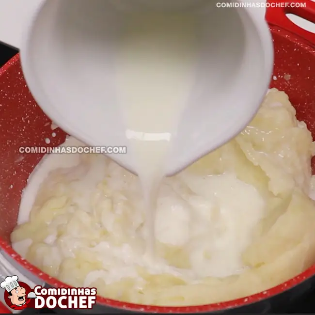 Purê de Batata para Escondidinho - Passo 9