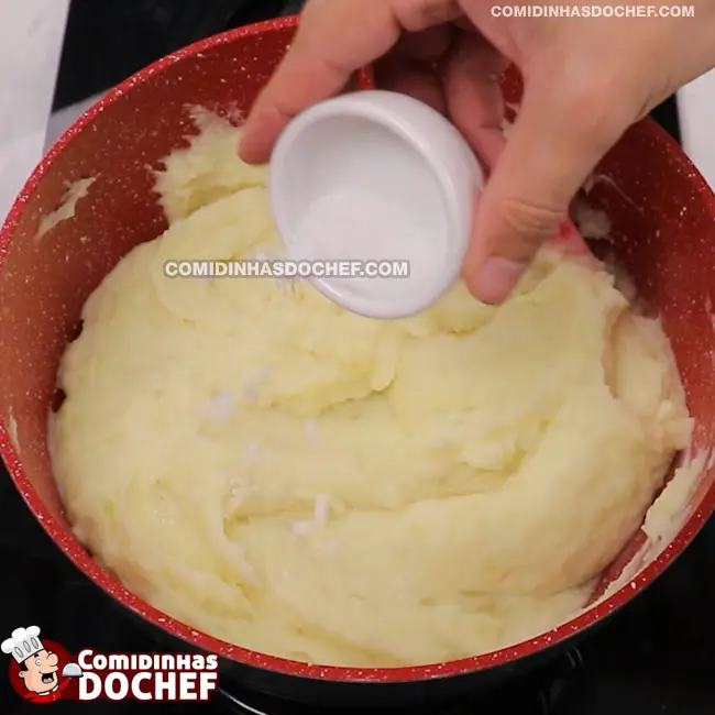 Purê de Batata para Escondidinho - Passo 8