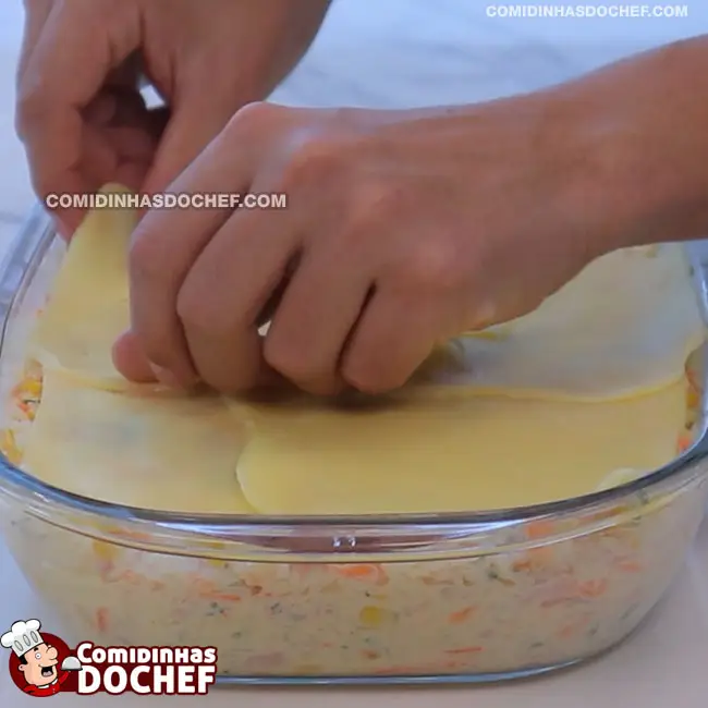 Arroz de Forno com Presunto e Queijo - Passo 5