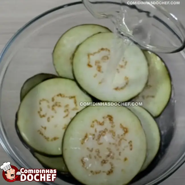 Berinjela Na AirFryer - Passo 1