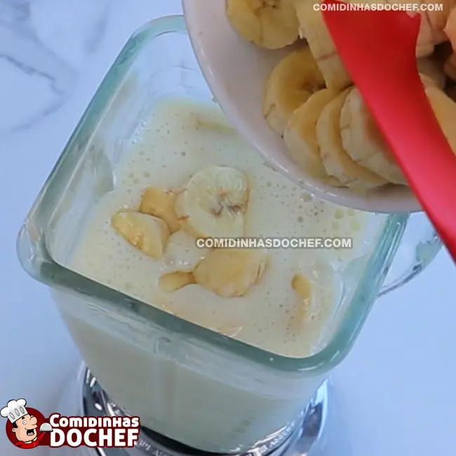 Bolo de Banana de Liquidificador Rápido - Passo 2