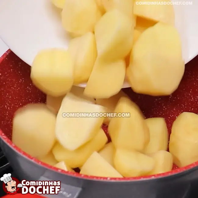 Escondidinho de Batata Com Carne Moída Simples - Passo 1