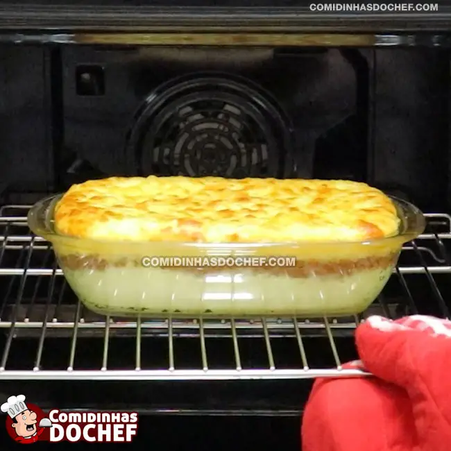 Escondidinho de Batata Com Carne Moída Simples - Passo 4