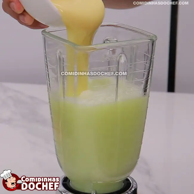 Limonada Suiça com Leite Condensado - Passo 4