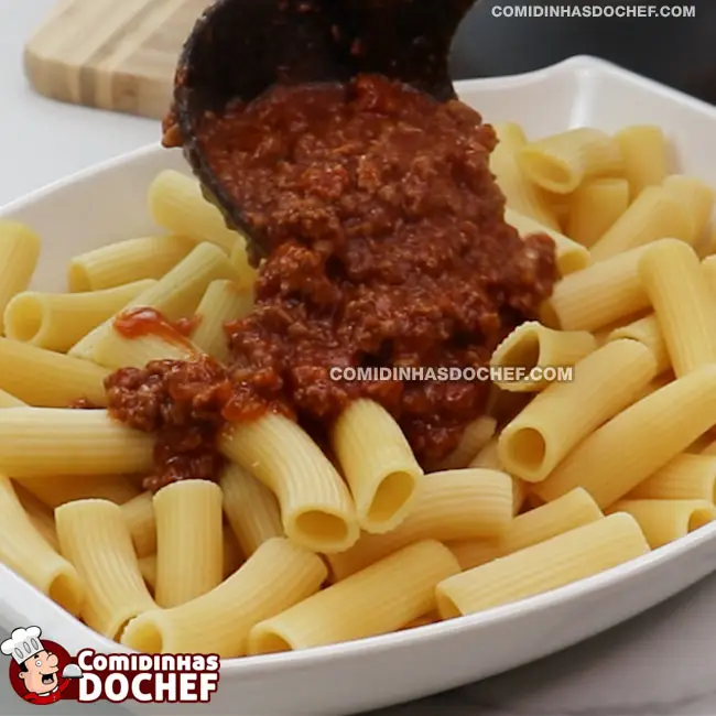 Molho à Bolonhesa Tradicional - Passo 9
