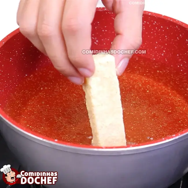 Polenta Frita Empanada - Passo 12