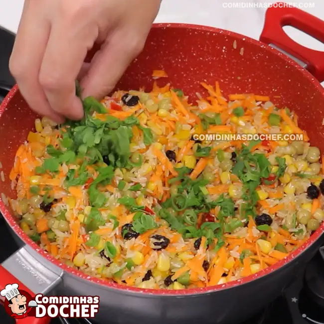Arroz à Grega Simples e Fácil - Passo 5