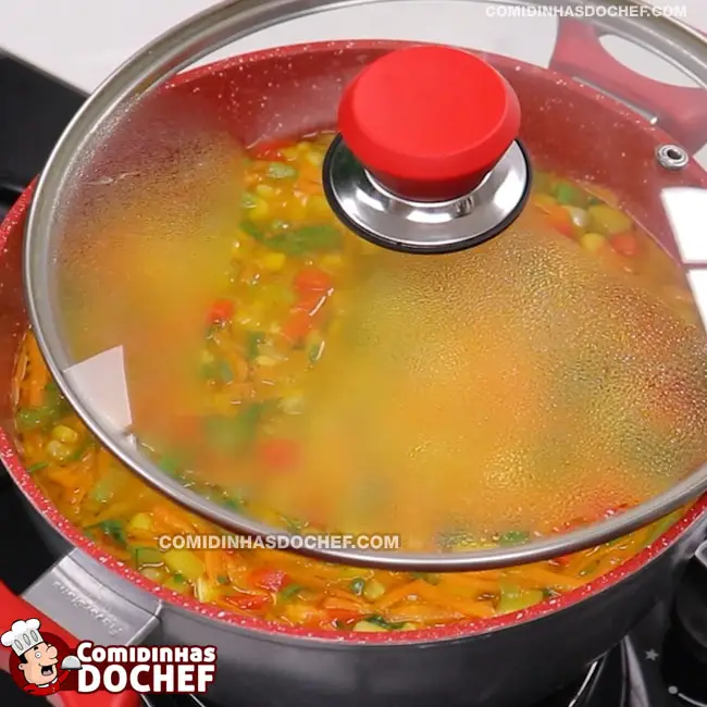Arroz à Grega Simples e Fácil - Passo 8