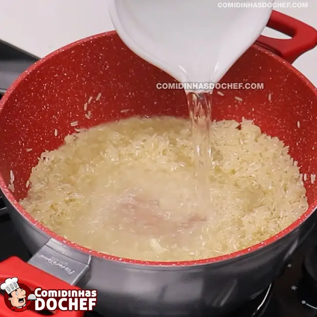 Arroz com Passas Natalino - Passo 5