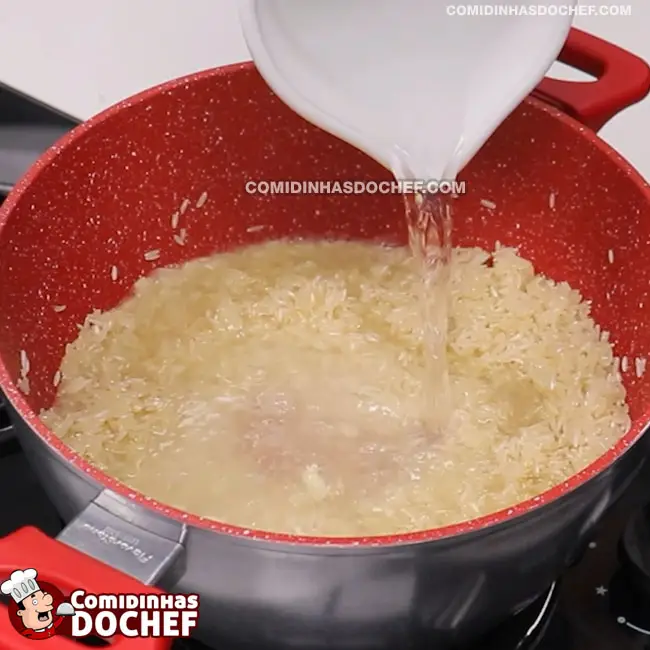 Arroz com Passas para o Natal - Passo 4