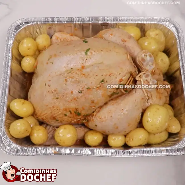 Como Assar Frango no Forno e Não Ficar Seco - Passo 5