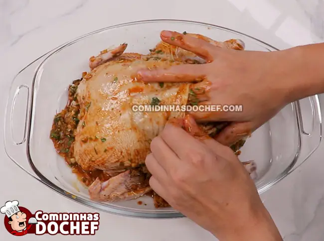 Frango Assado Inteiro - Passo 4