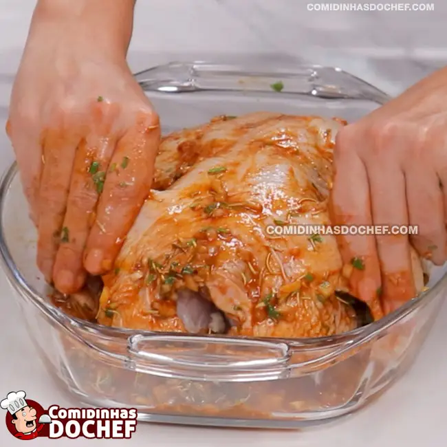 Frango Assado Inteiro - Passo 5