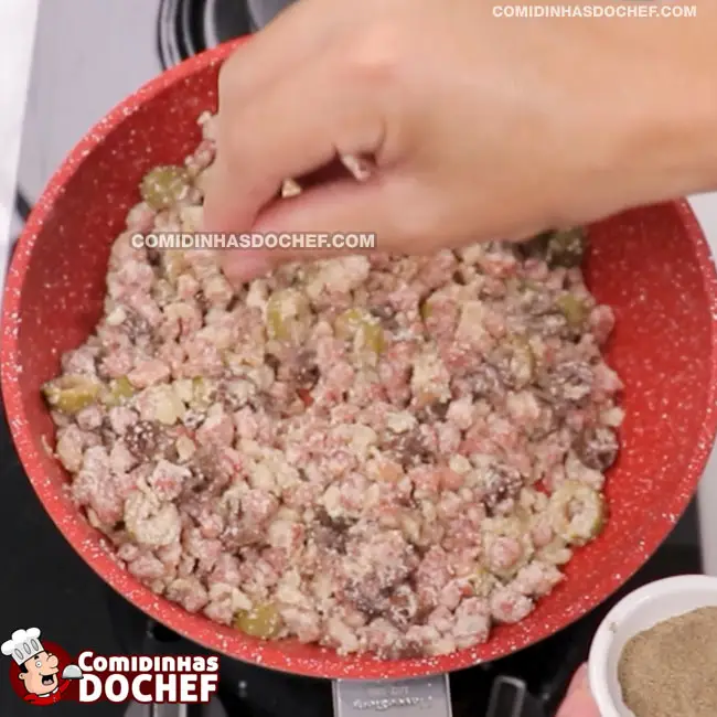 Frango Recheado no Forno - Passo 9