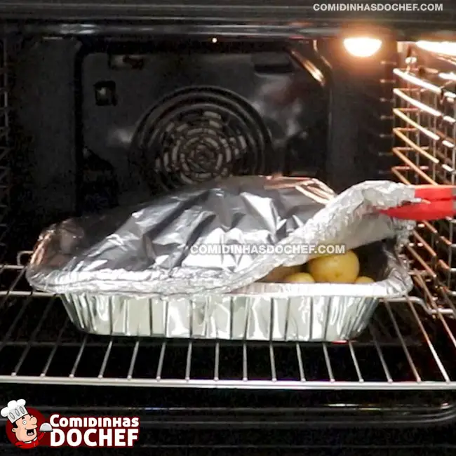 Frango Recheado no Forno - Passo 6