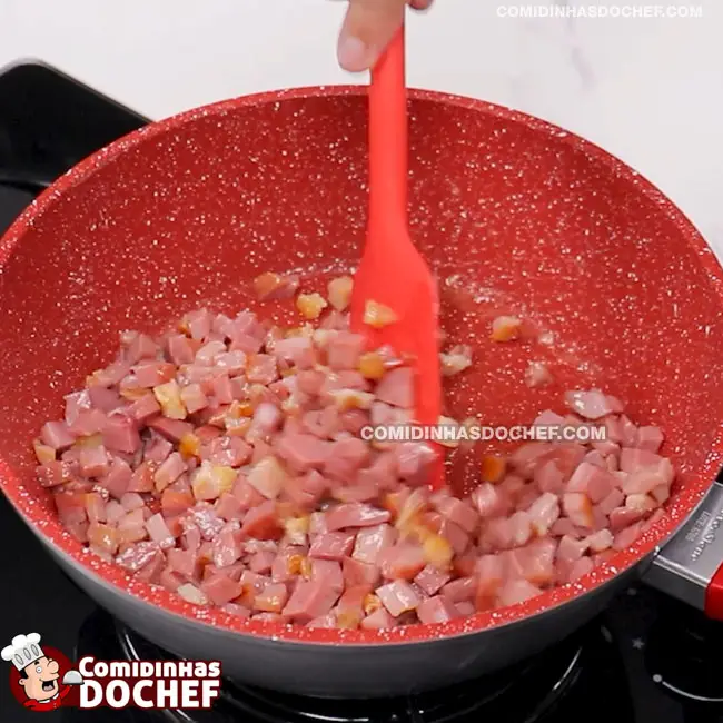 Frango Recheado para o Natal - Passo 2