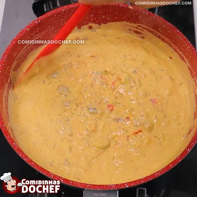Macarrão com Sardinha e Creme de Leite - Passo 11