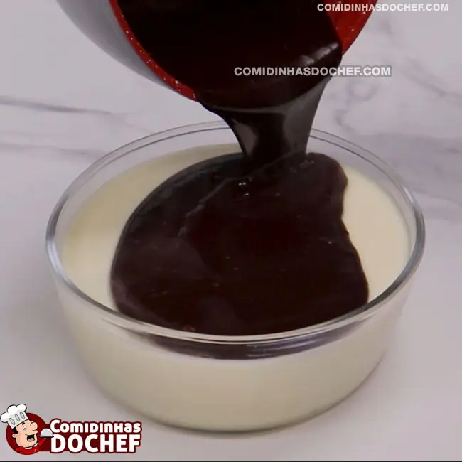Mousse de Leite Ninho Com Chocolate - Passo 3