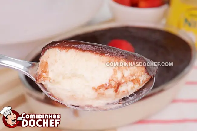 Mousse de Leite Ninho Com Ganache - Passo 5