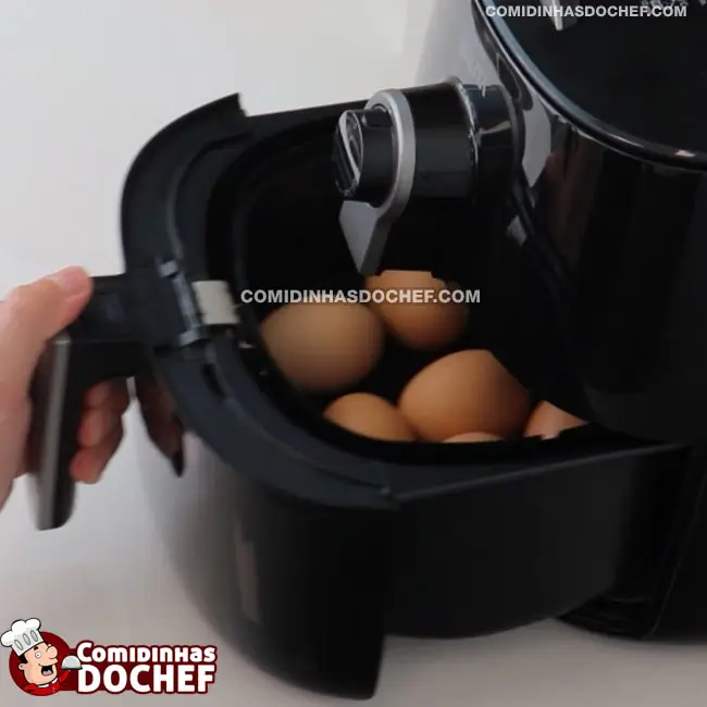 Ovo na AirFryer Mondial - Passo 2