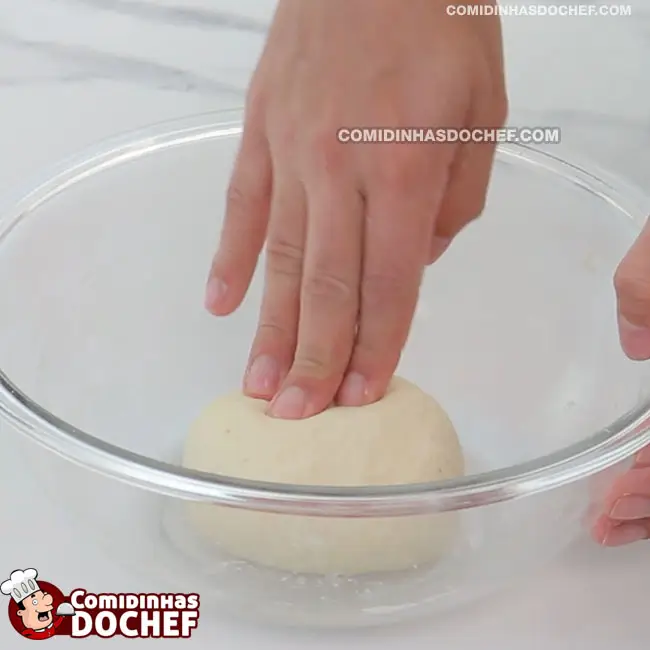 Pizza de Frigideira com Queijo - Passo 3