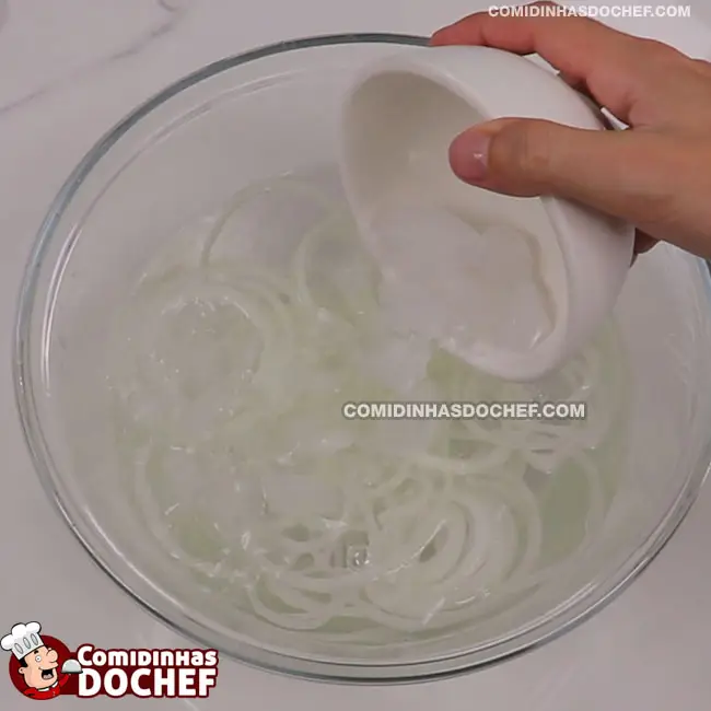 Salada de Cebola para Churrasco - Passo 1