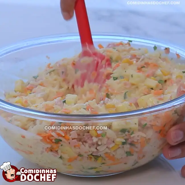 Arroz de Forno Simples com Arroz Cozido - Passo 6