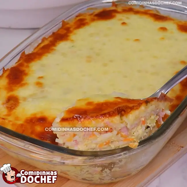 Arroz de Forno Simples com Arroz Cozido - Passo 9
