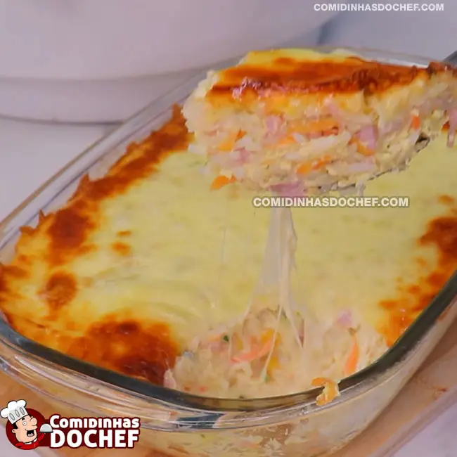 Arroz de Forno com Creme de Leite - Passo 8