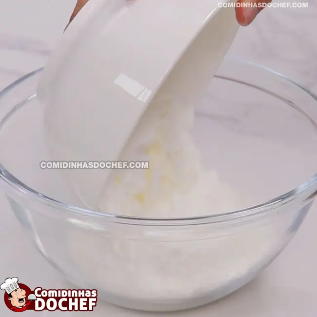 Bolacha de Coco com Maizena - Passo 1