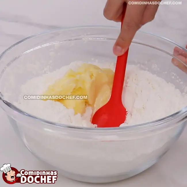 Bolacha de Coco com Maizena - Passo 2