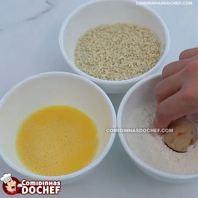 Bolinho de Atum Frito - Passo 12