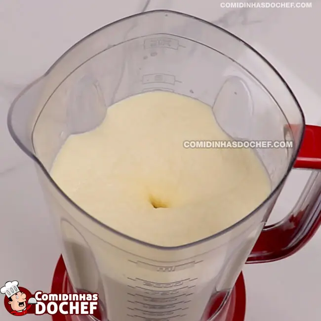 Bolo de Macaxeira de Liquidificador - Passo 2
