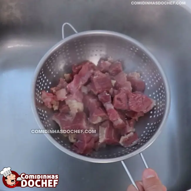 Carne Seca Acebolada Simples e Fácil - Passo 5