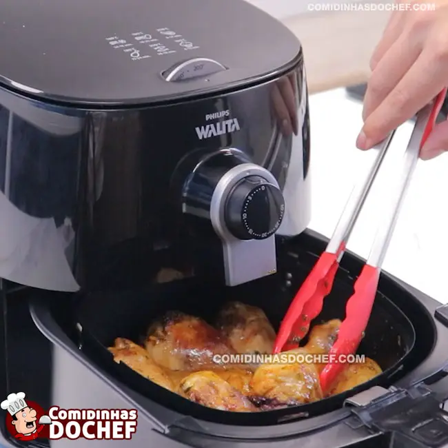 Coxa de Frango na AirFryer - Passo 6